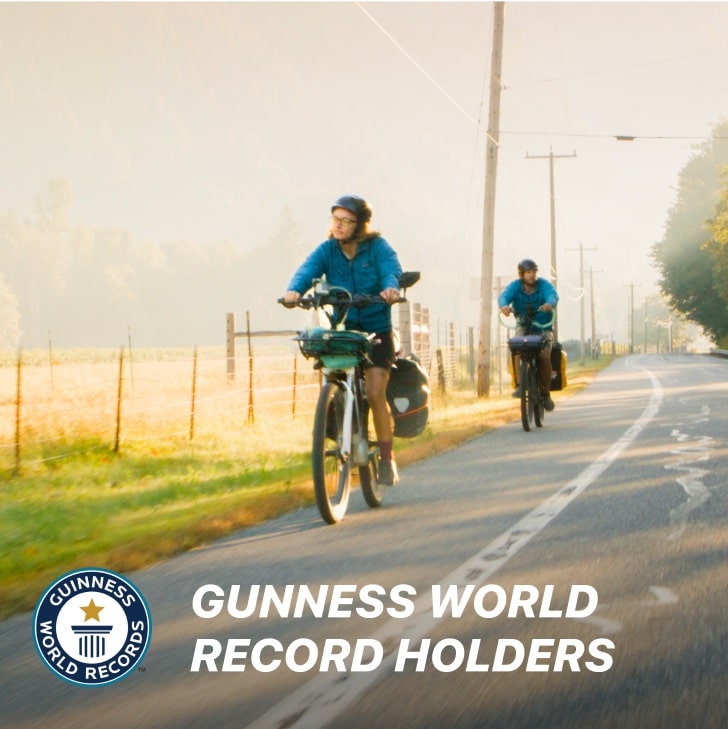 Guiness World Record Holders on the road